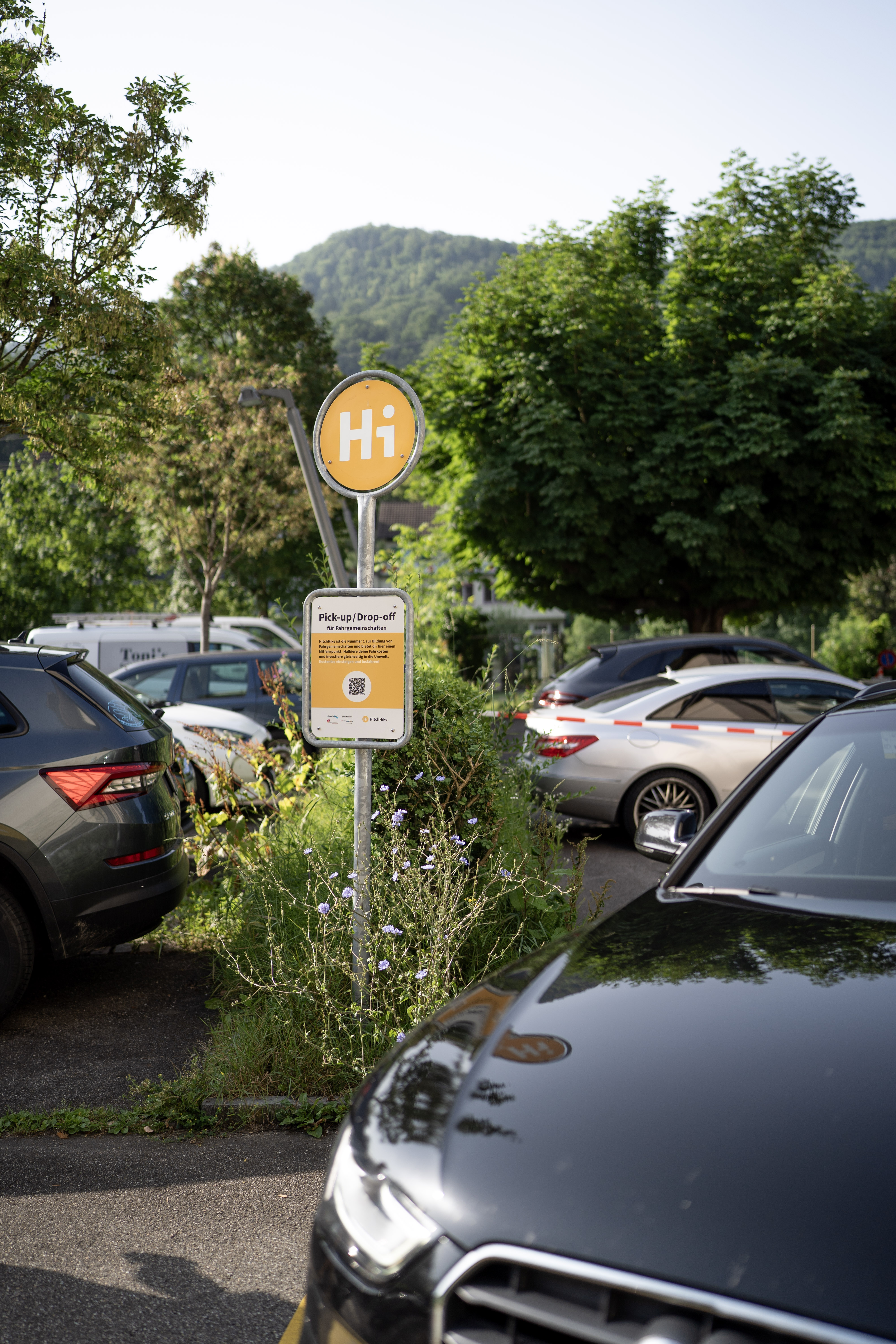 Foto HitchHike: Mitfahrpunkt in Grellingen, Kanton Basel Landschaft